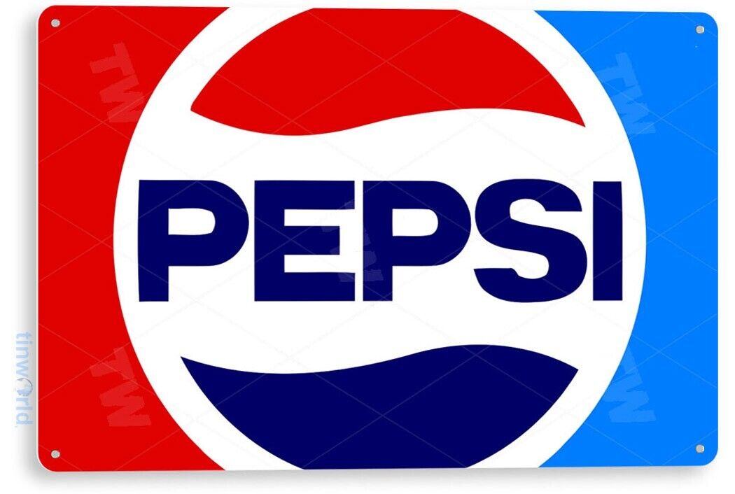 TIN SIGN Pepsi Cola Retro 80's Soda Store Sign A139