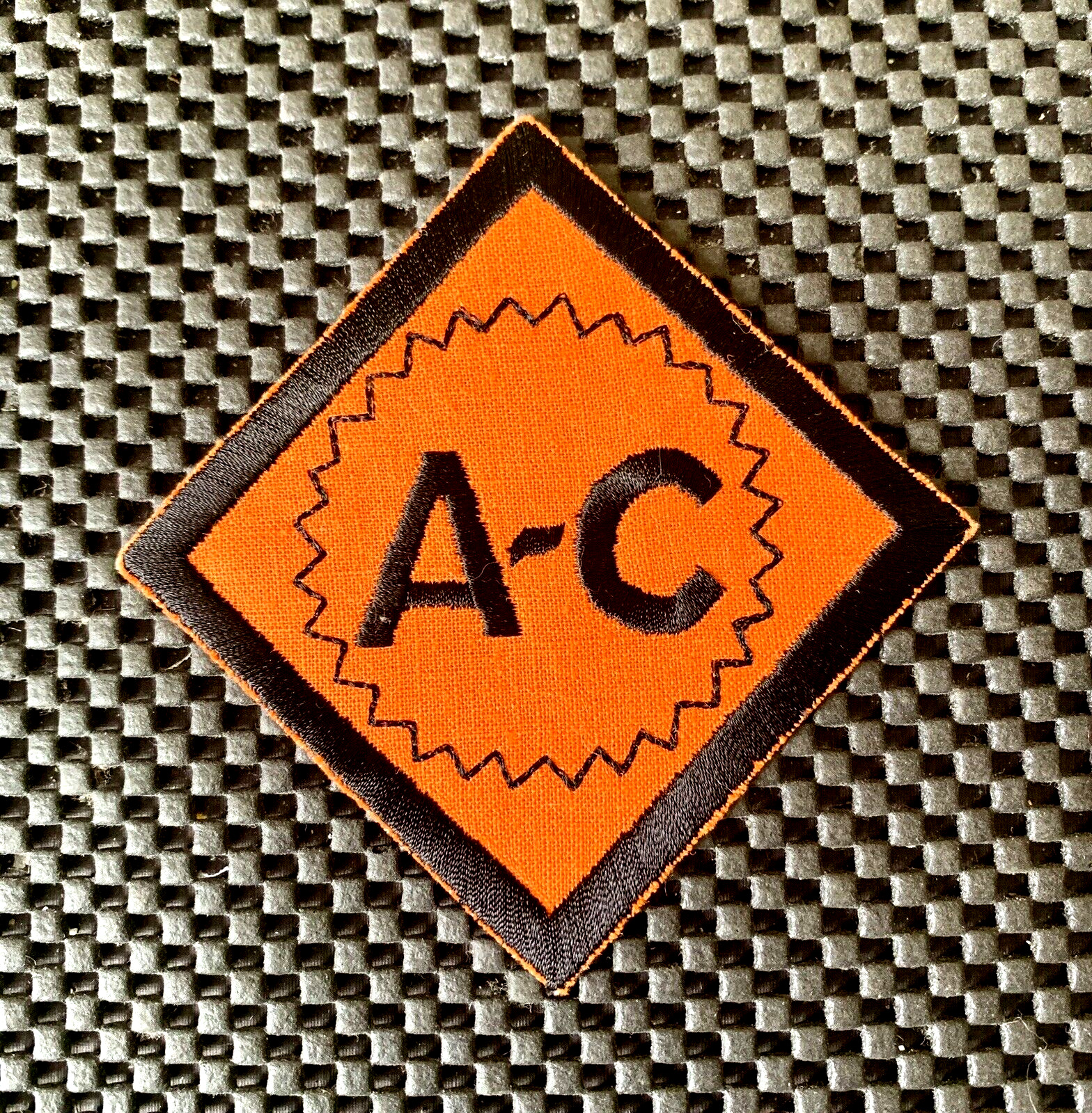 A-C EMBROIDERED SEW ON PATCH AIR CONDITIONING 4 1/2\