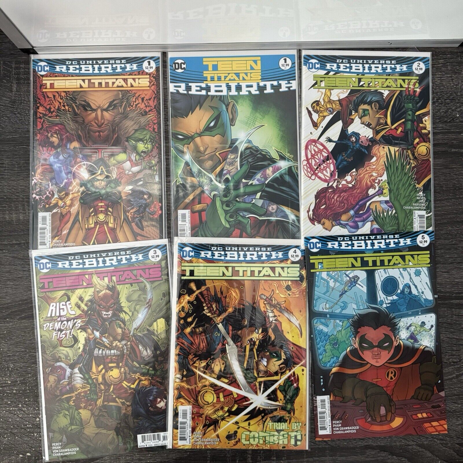 DC Comics Rebirth Teen Titans Lot of 6 