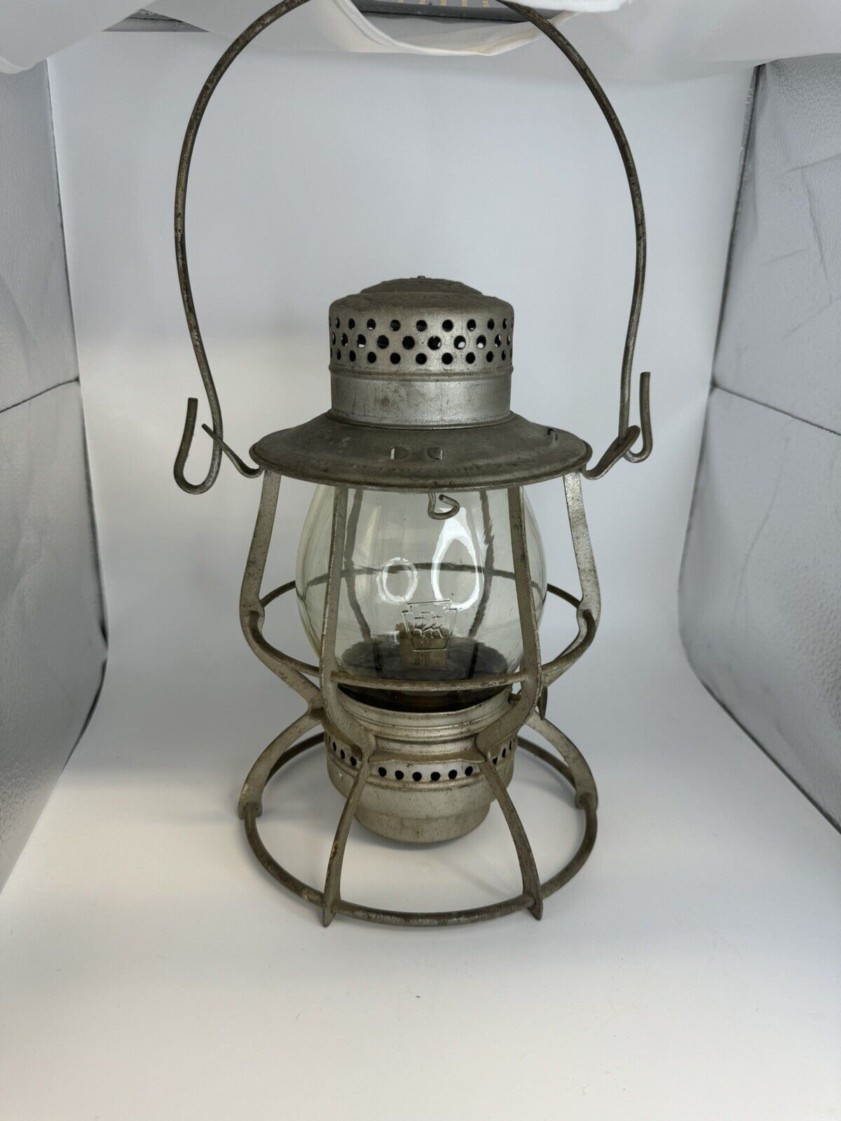 Keystone Lantern Co. No. 39 Dec. 30 1902 - 1903 Antique Lantern Philadelphia PRR