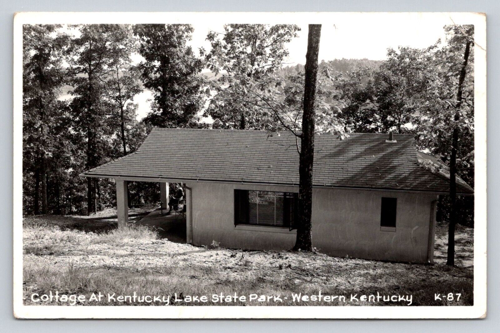 RPPC Cottage At Kentucky Lake State Park Western Kentucky Real Photo P466