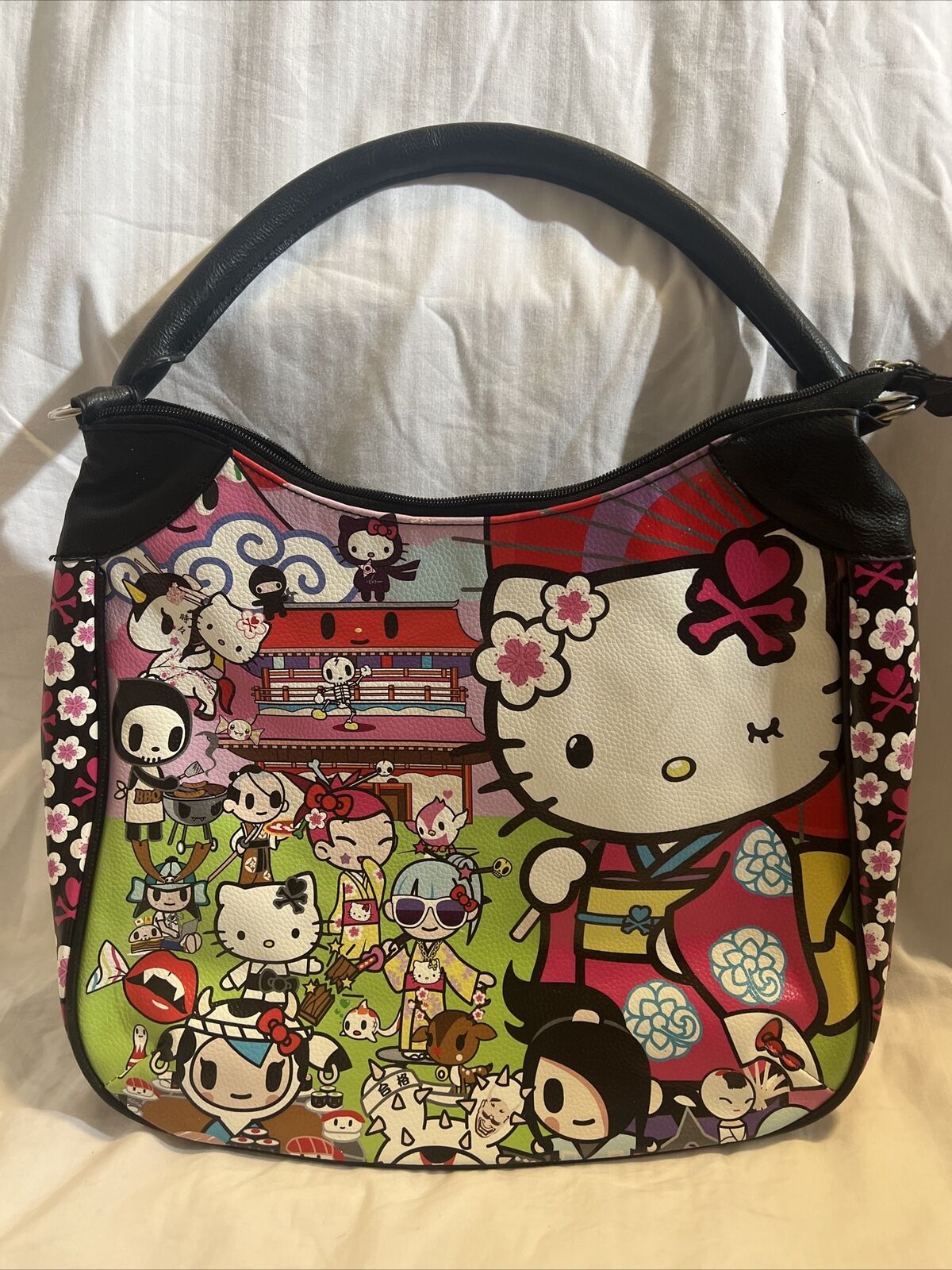 Tokidoki For Hello Kitty Purse Kimono 2014 Shoulder Bag Single Handle