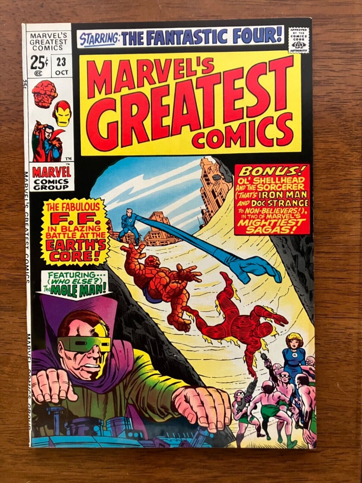 MARVEL\'S GREATEST COMICS #23 (#1 See Note) NM+ 9.6 Newstand  Perfect Corners 