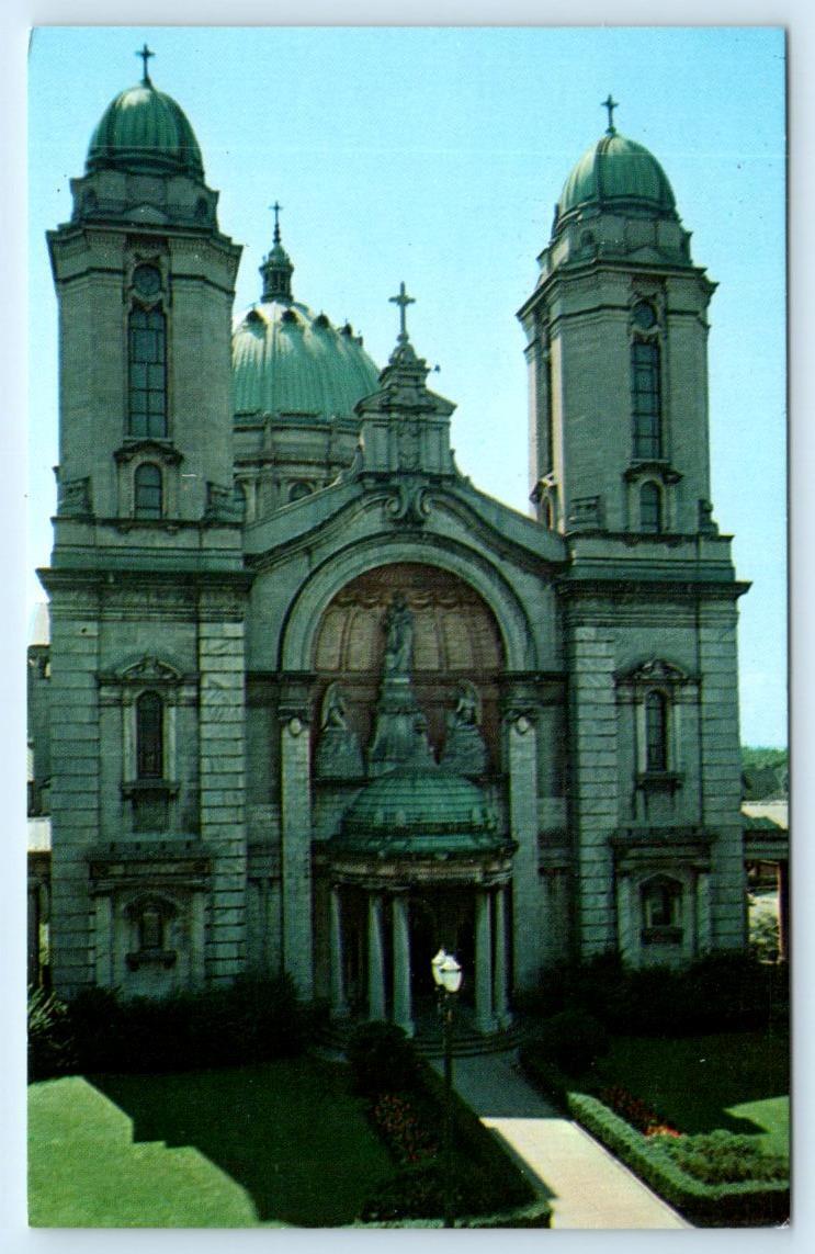LACKAWANNA, NY New York ~ Our Lady of Victory BASILICA SHRINE c1960s Postcard