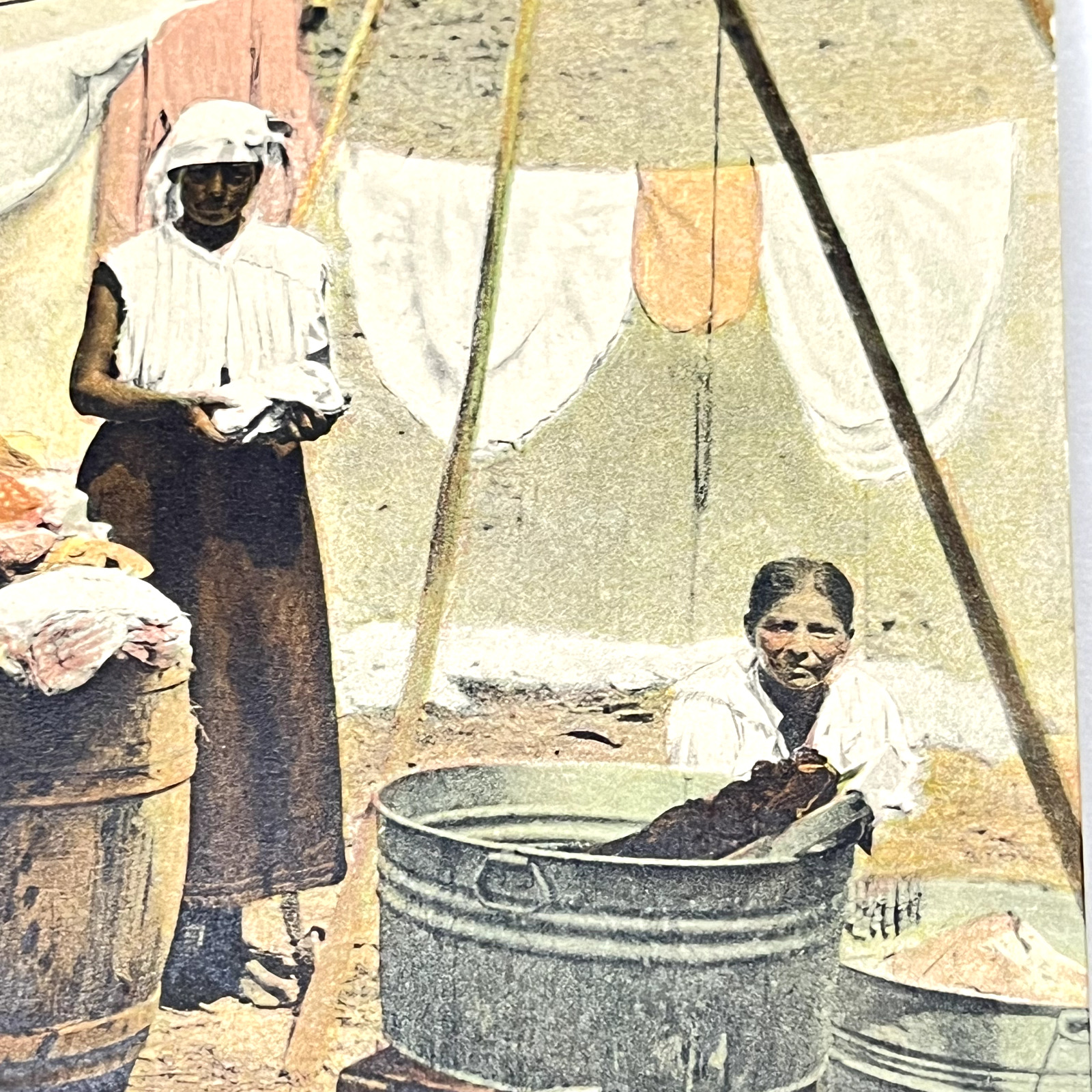 Early Panama  Native Washer Women M4