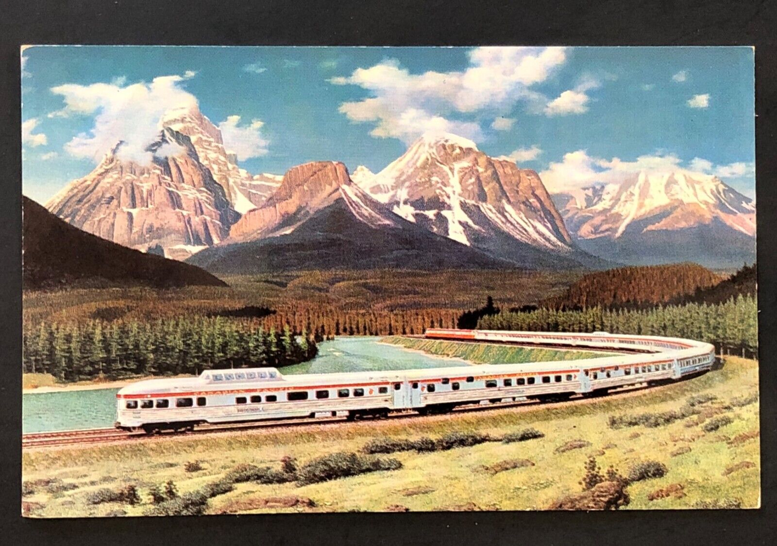Postcard - Train, Canadian Pacific Scenic Dome, Canadian, Dominion
