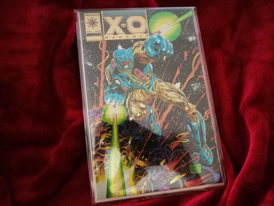 X-O Manowar #0 Gold Edition Valiant Comics Never Opened Mint Seal Chromium RARE