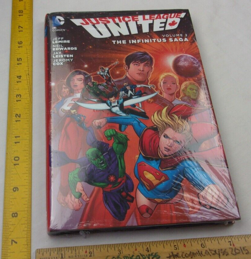 Justice League United HBDJ comic book The Infinitus Saga V. 2 DC sealed HC
