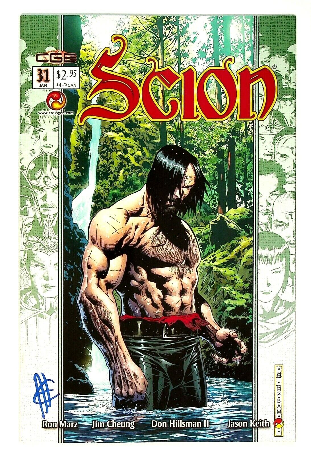 Scion #31 Signed by Jim Cheung CrossGen Comics