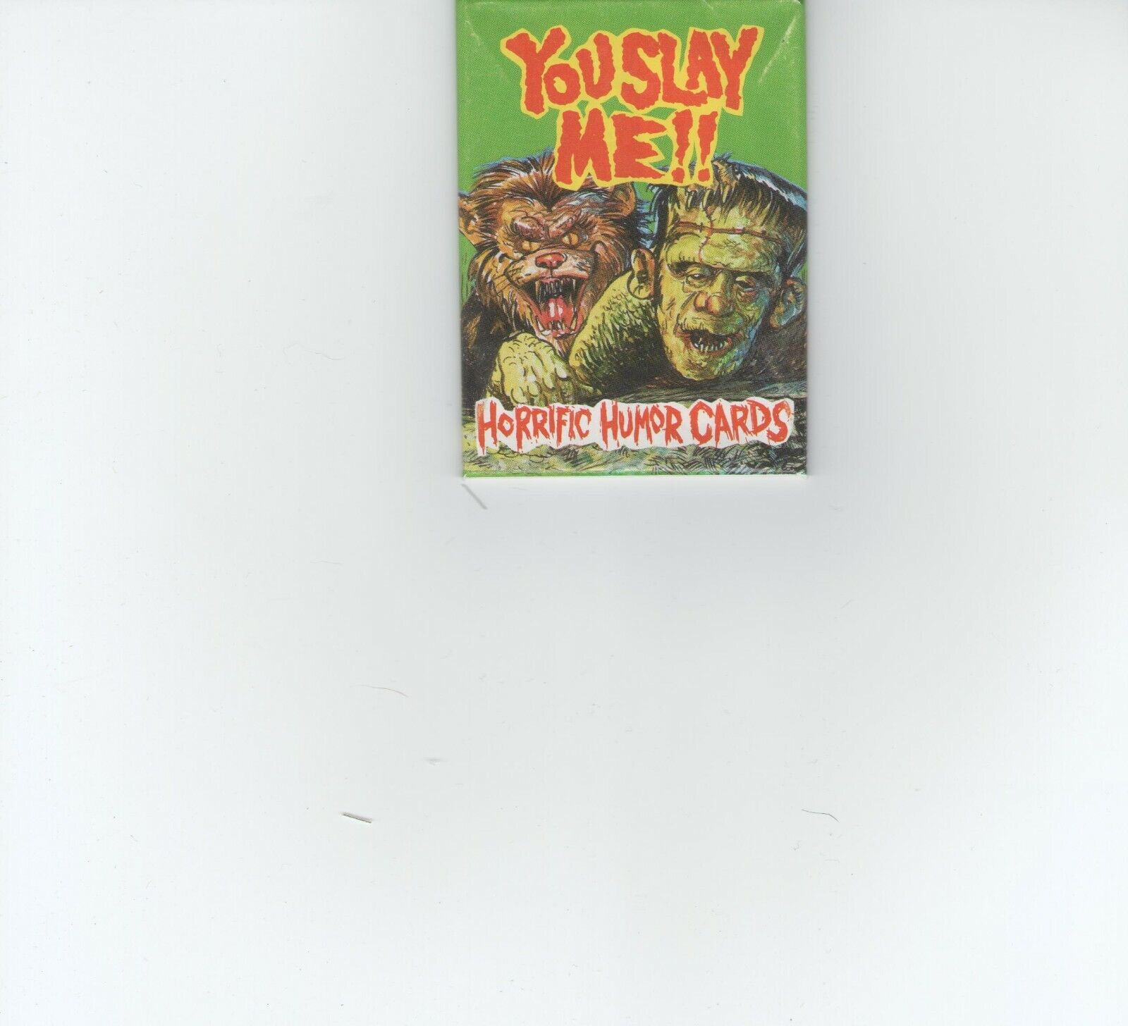 You slay me , trading  cards  pack