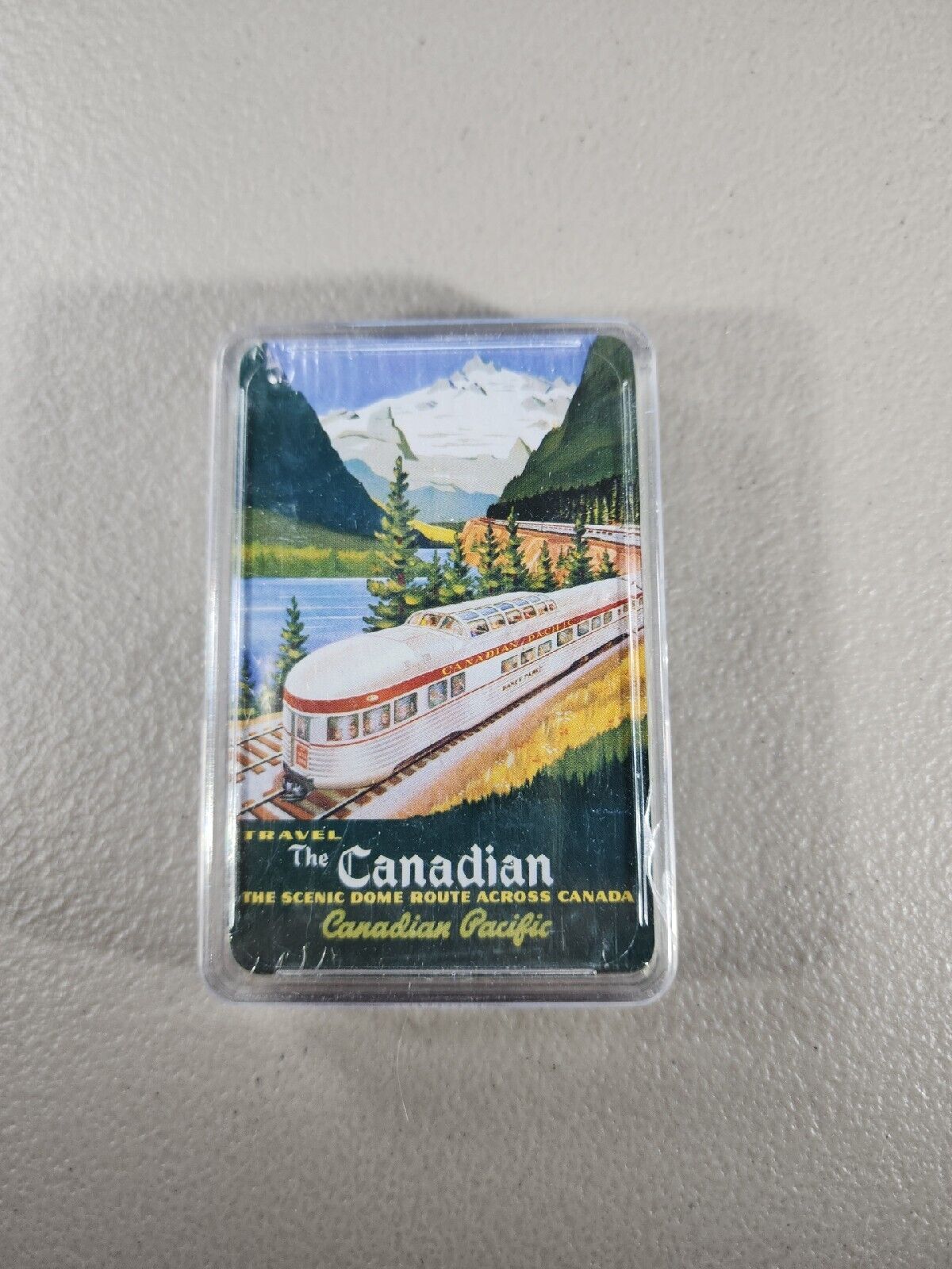 New Travel The Canadian Scenic Dome Route Across Canada Souvenir Playing Cards