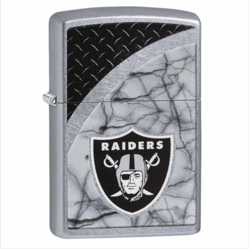 Brand New -- Zippo Manufacturing Co. NFL Oakland Raiders Lighter