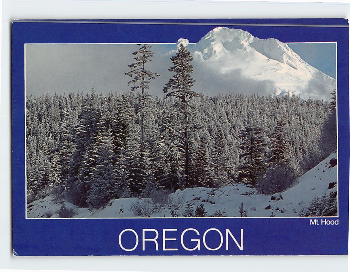 Postcard Mt. Hood Oregon USA
