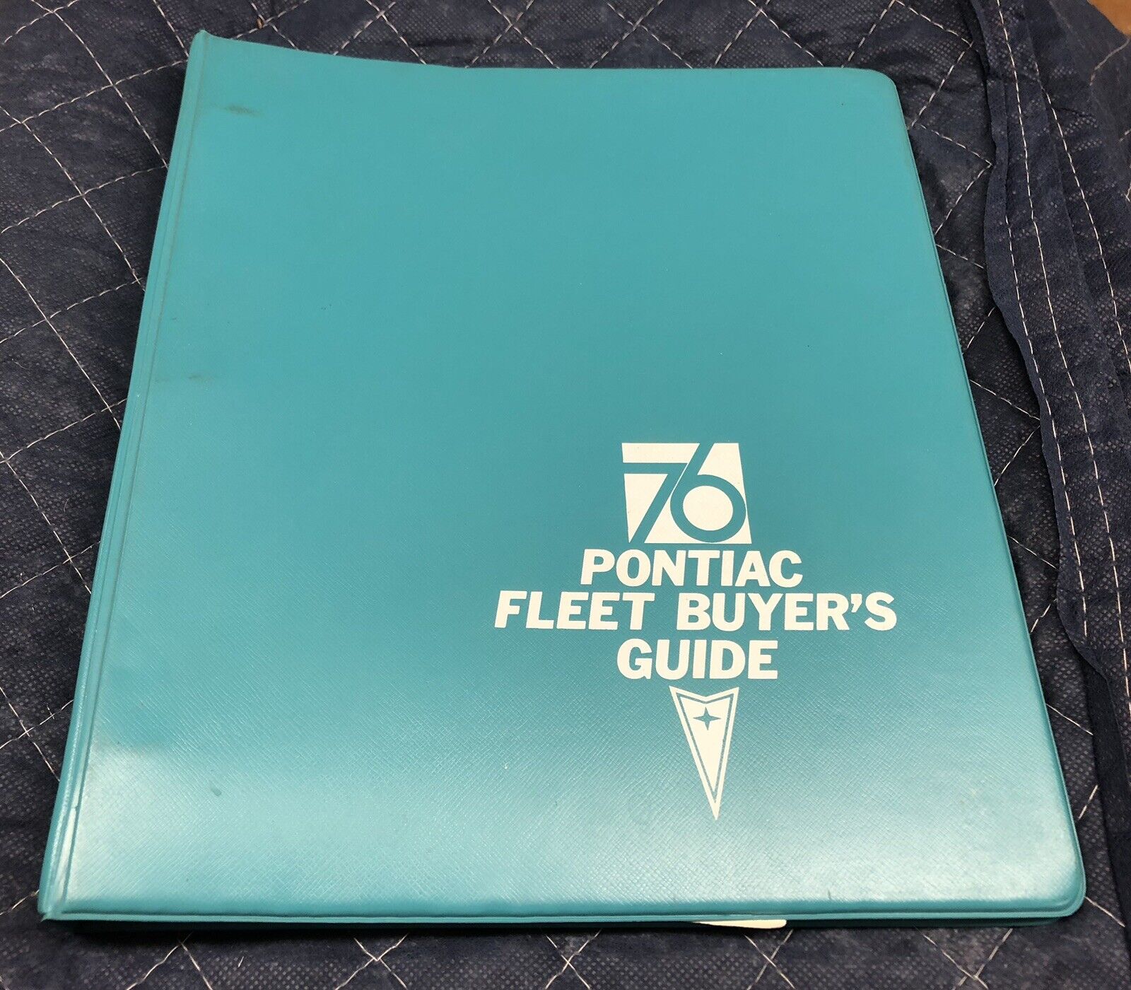 Original 1976 Pontiac Fleet Buyers Guide Dealer Album Firebird Grand Prix Police