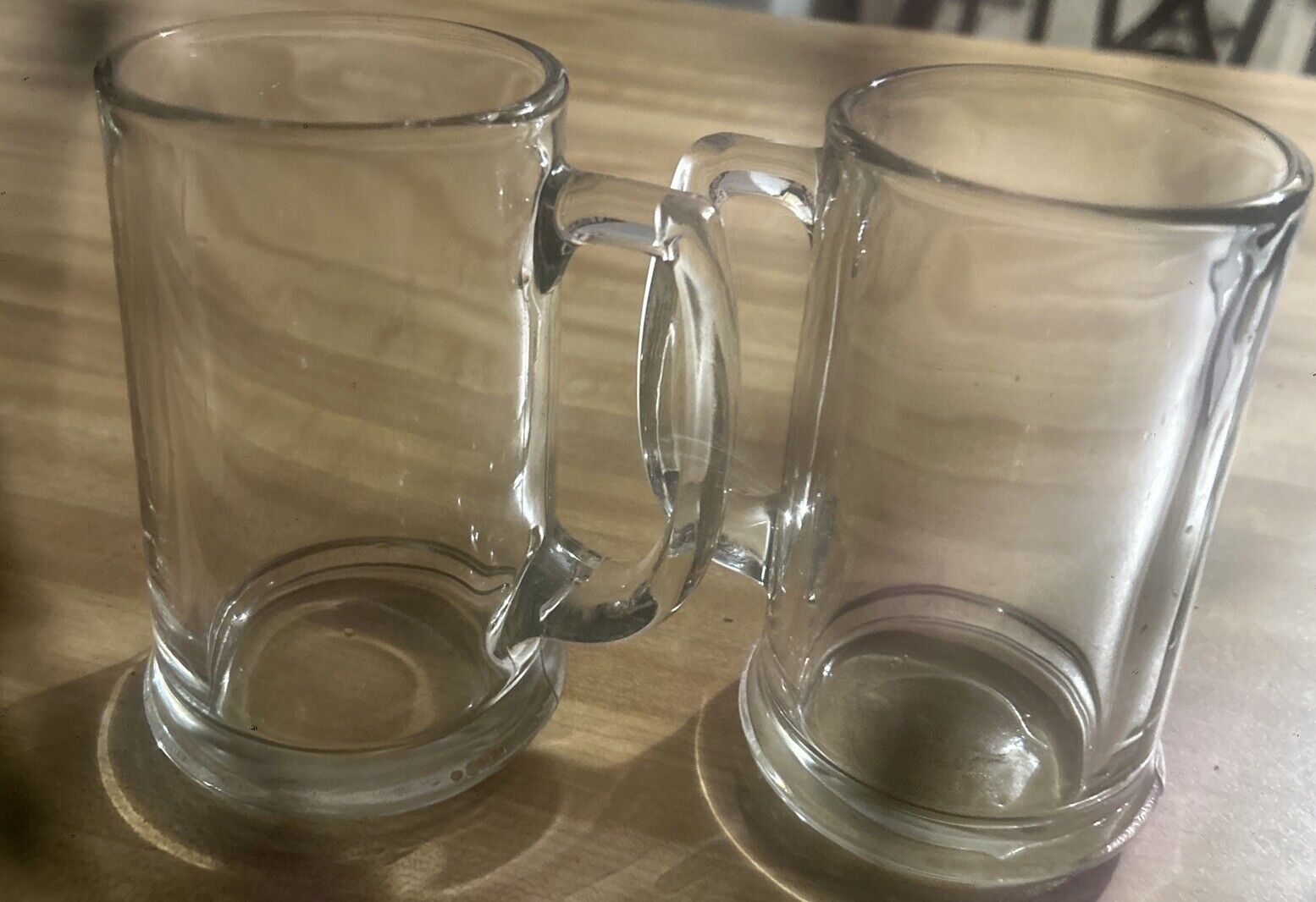 Two Nice Thick Mugs 