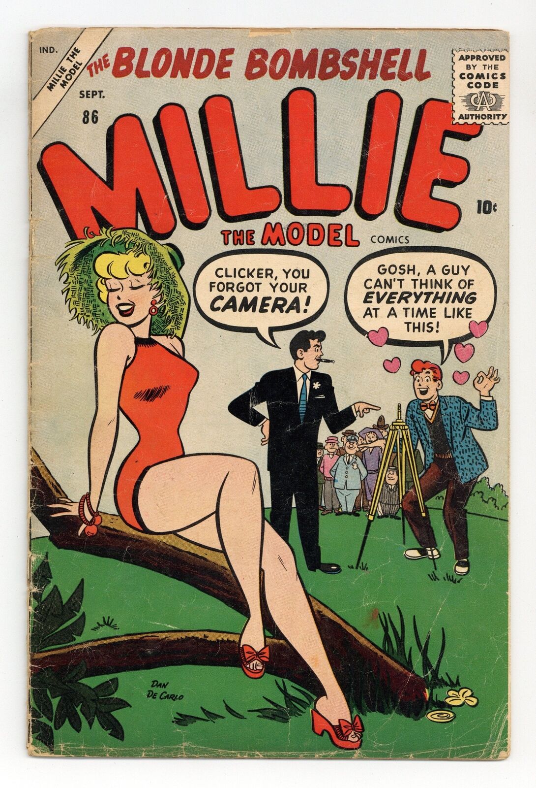 Millie the Model #86 GD 2.0 1958