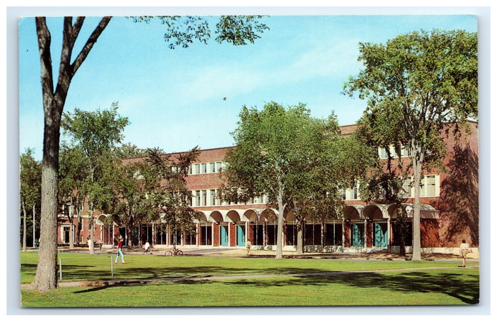 Postcard Clarence C Little Hall, University of Maine Orono c1960\'s A1