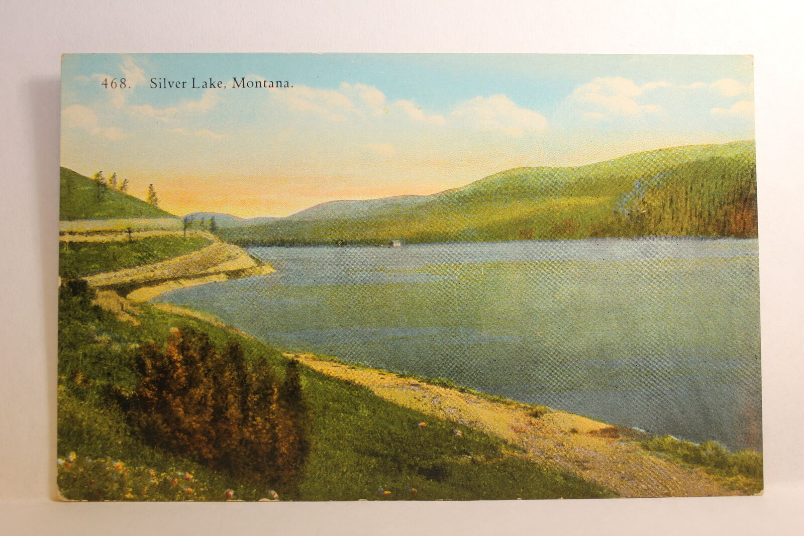 Postcard View Silver Lake MT N12