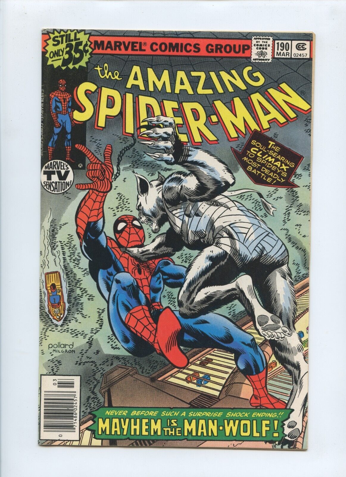 Amazing Spider-Man #190 1979 (FN/VF 7.0)