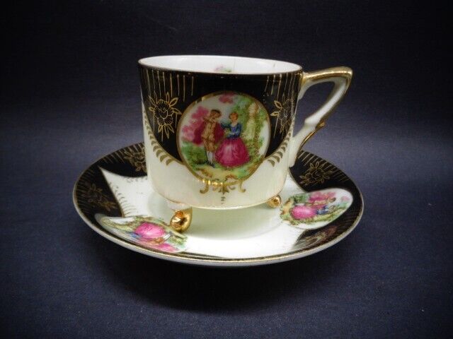 Vintage Royal Sealy China Cup and Saucer Rare Collectible           DT