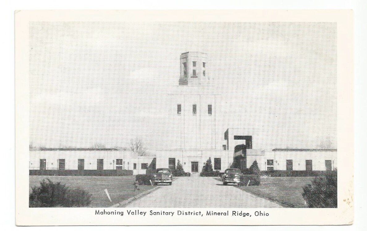 Mineral Ridge OH Postcard Ohio Sanitary District