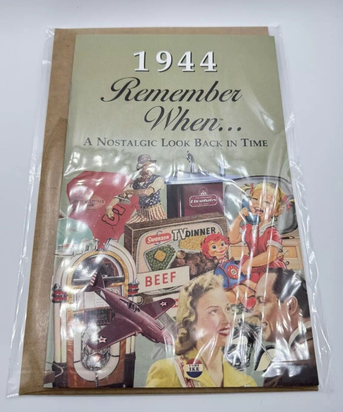 1944 Remember When -A Nostalgic Look Back In Time Kardlet 80th Birthday Card