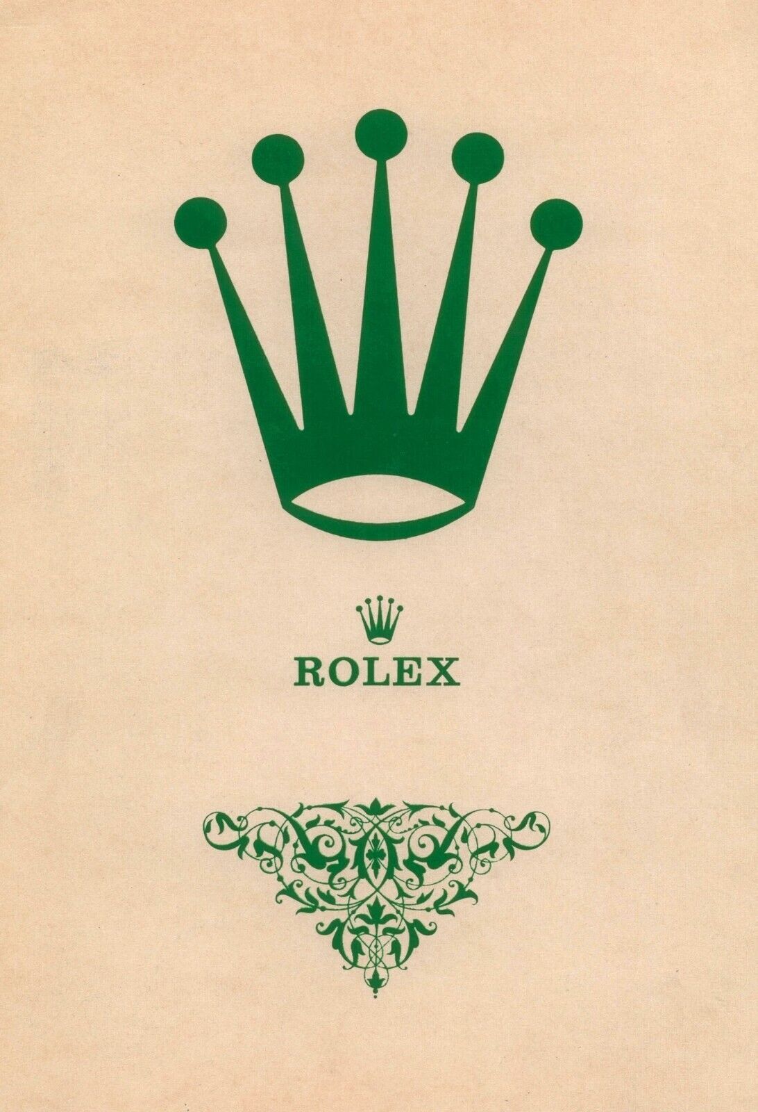 Rolex Submariner Watch REPRINT vintage classic ad 11x16 Poster Luxury logo art