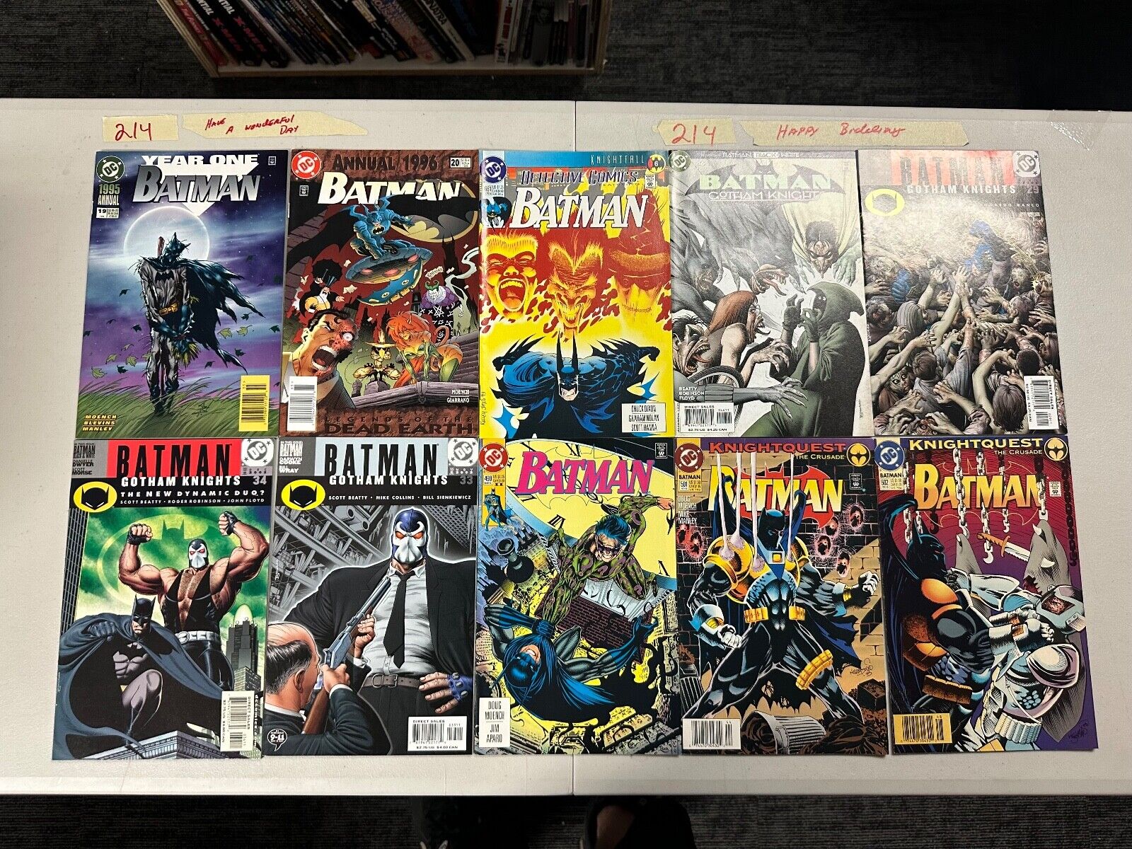 Lot of 10 Comic Lot (see pictures) 214-23