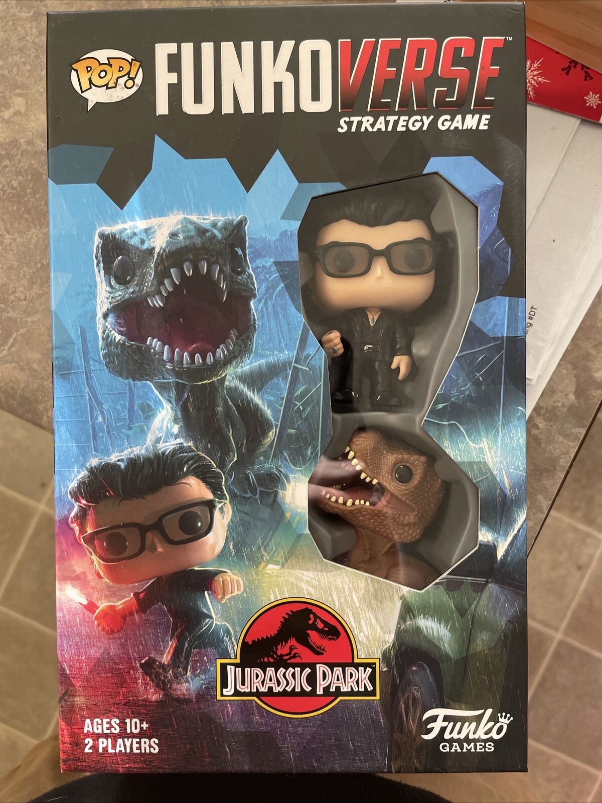 FUNKO POP FUNKOVERSE Strategy Game: Jurassic Park BRAND NEW SEALED In Box