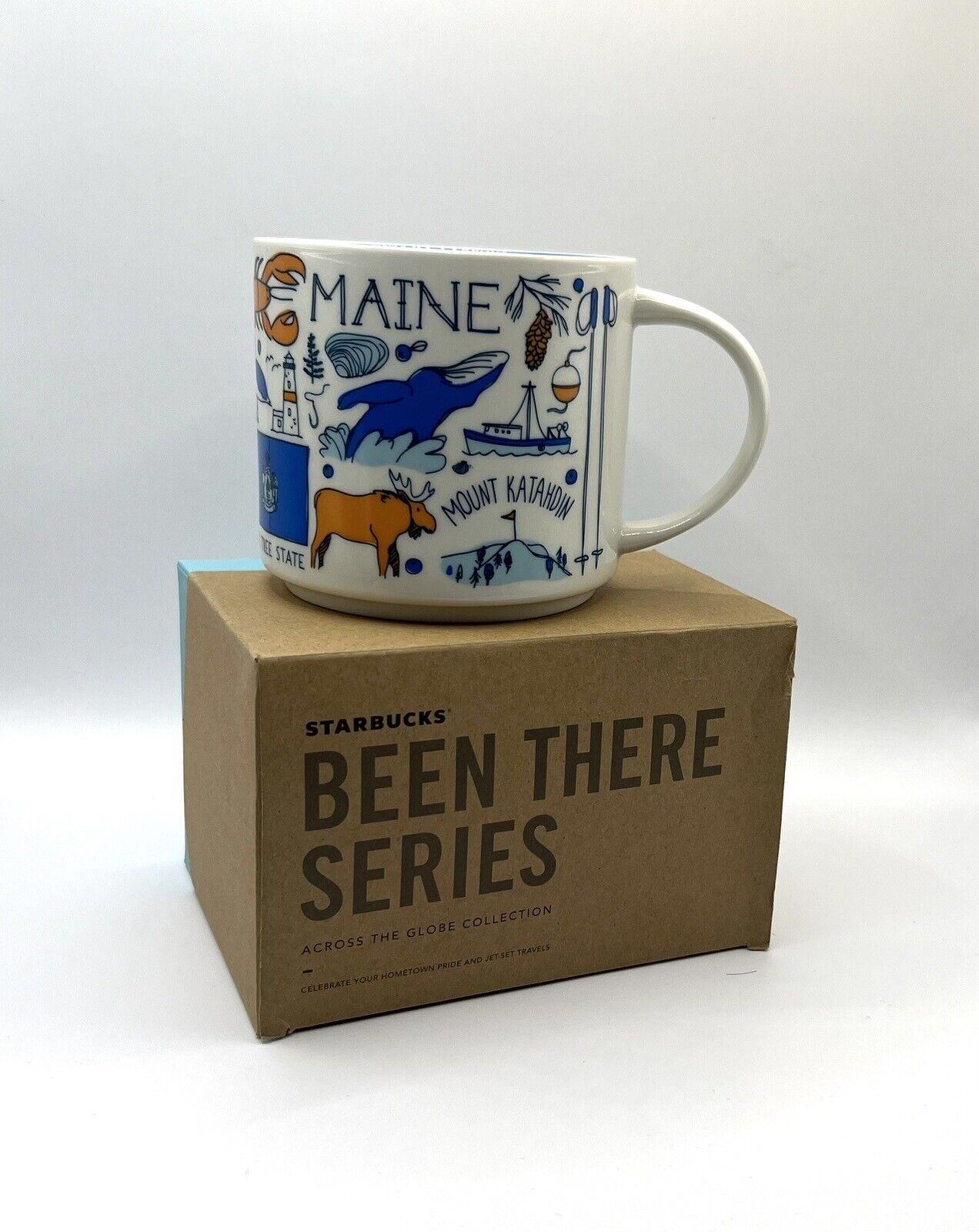 Maine Starbucks Been There Series Mug 2022 in Original Packaging 14 oz