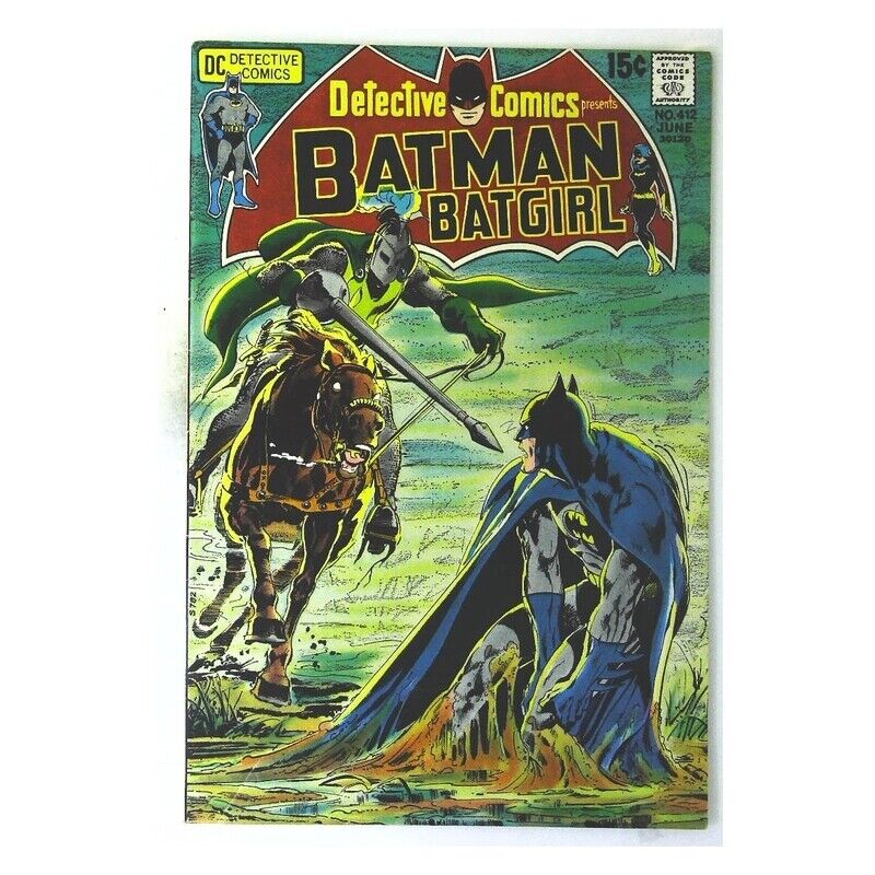 Detective Comics (1937 series) #412 in Very Fine minus condition. DC comics [i'