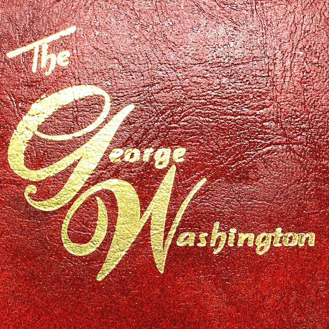Vintage 1970s The George Washington Hotel Restaurant Menu Pennsylvania
