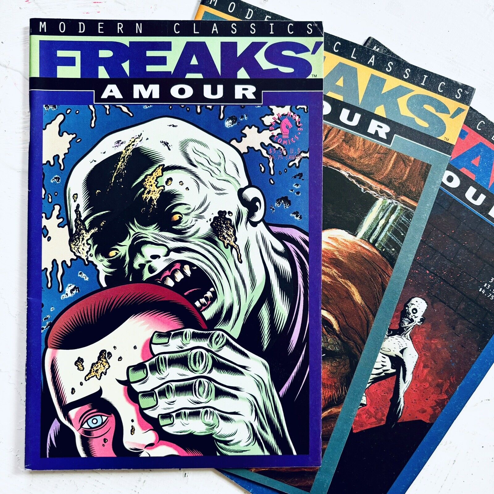 Freaks’ Amour #1-3 || Complete || Charles Burns || Dark Horse Comics || 1992