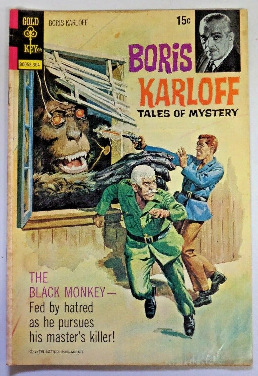 BORIS KARLOFF TALES OF MYSTERY No.46 Gold Key Comic 1973  6084