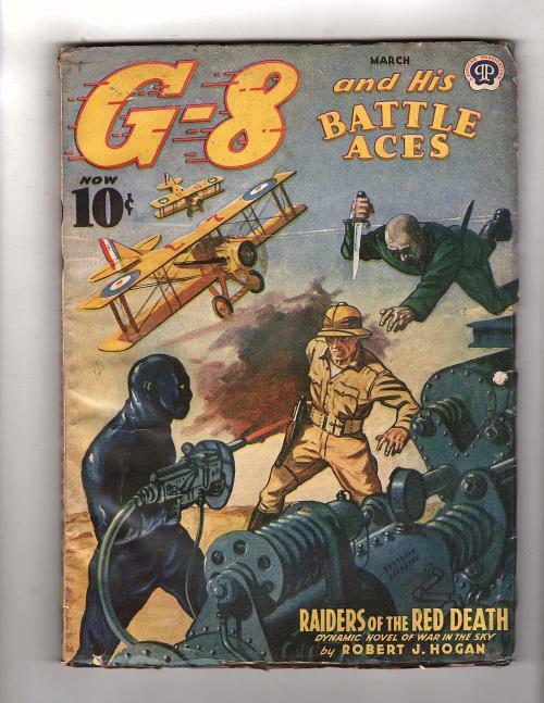 G 8 Battle Aces Mar 1941 "Raiders of the Red Death