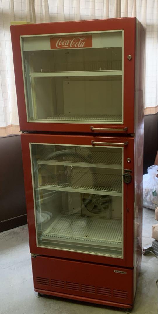 Coca Cola Refrigerator National Showa Retro Vintage