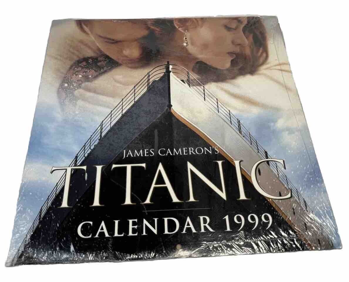James Cameron\'s Titanic Calendar 1999 New Sealed Photos From Movie 12\