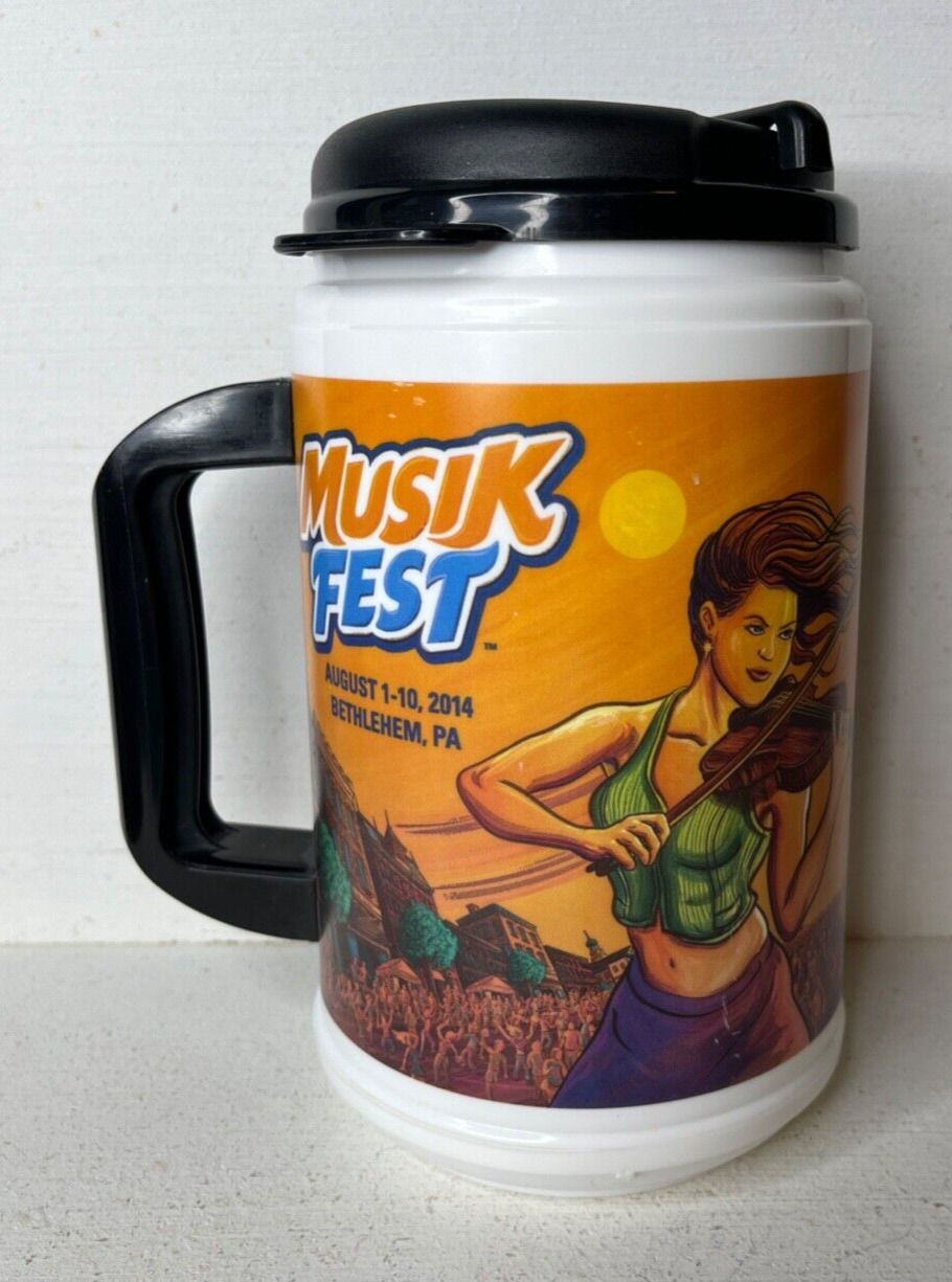 Musikfest Collectors 2014 Beer Mug from Bethlehem, PA