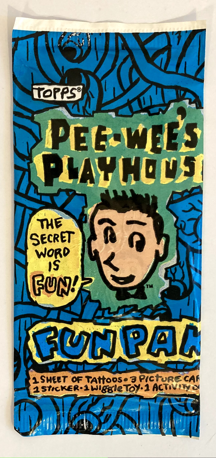 Vintage 1988 Topps Pee-Wee’s Playhouse Cards- FactorySealed Pack - 