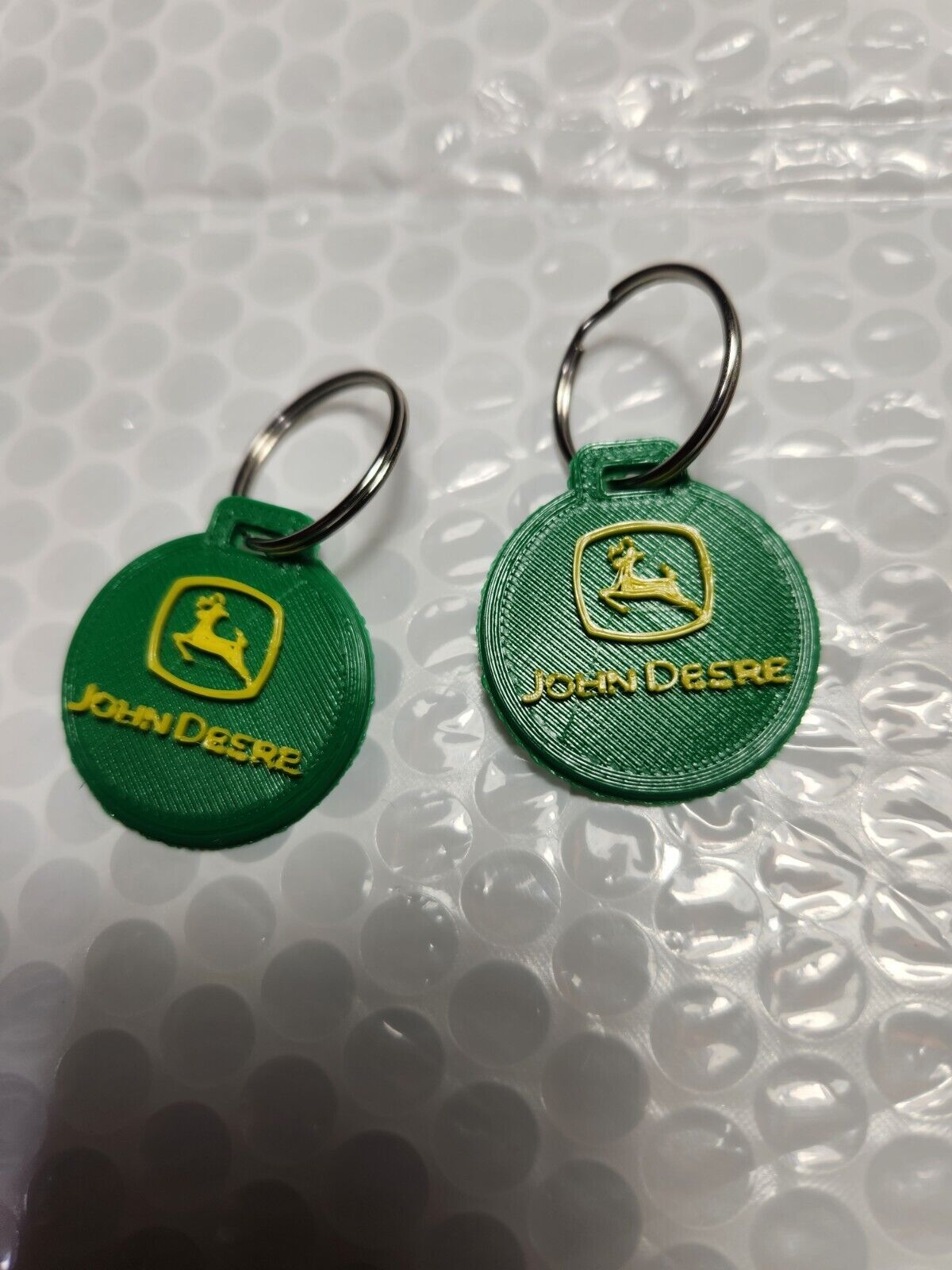 John Deere Custom 3d Printed  Key Chain's 