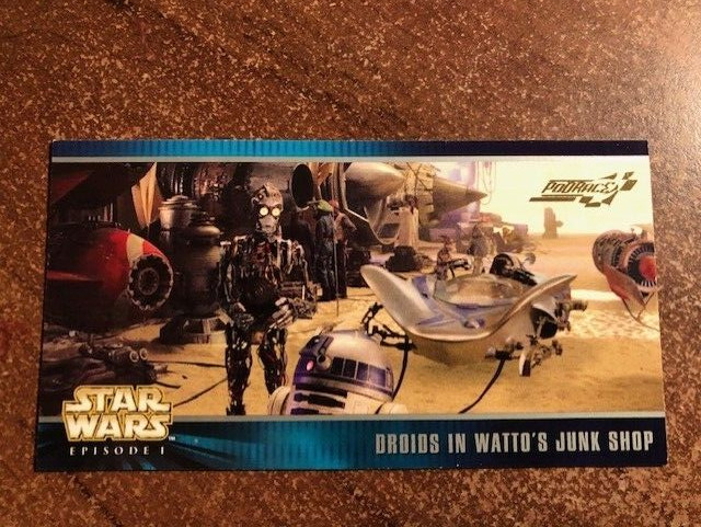 1999 STAR WARS, EPISODE 1, Topps Widevision, EXPANSION Card X3