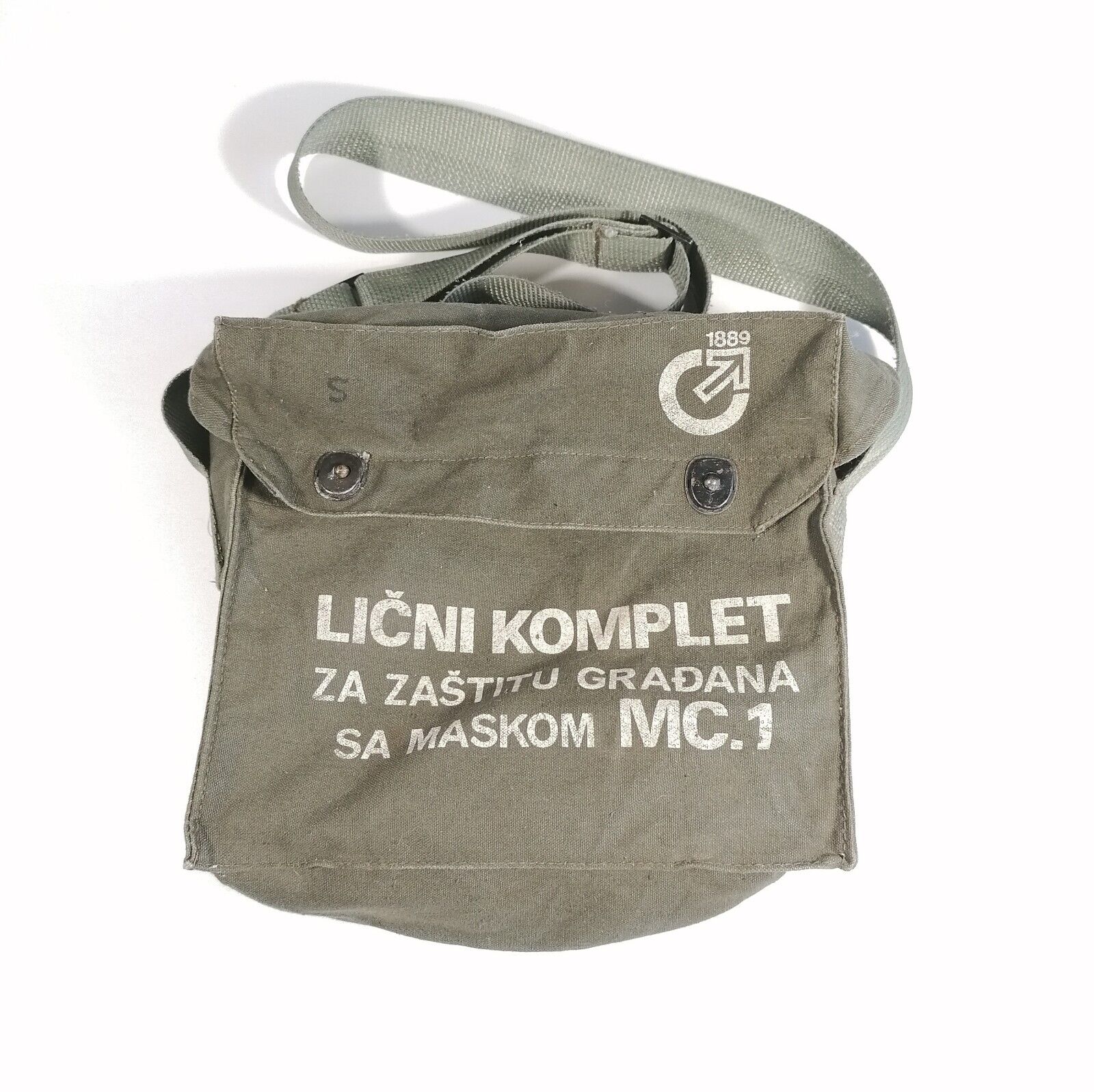 Genuine Yugoslavian Military Bag From Personal Protection Kit Citizen Rucksack