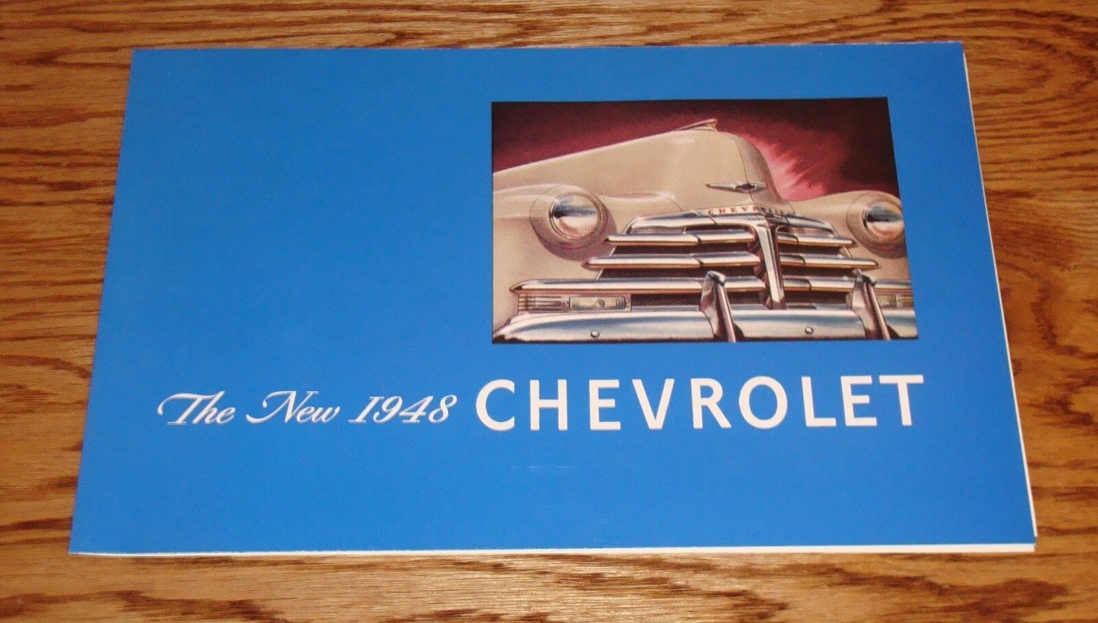 1948 Chevrolet Full Line Foldout Sales Brochure 48 Chevy Fleetline Stylemaster