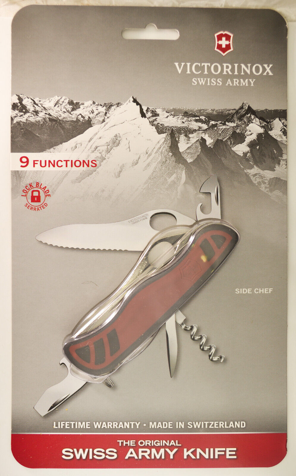Victorinox Side Chef (Nomad) 111mm Swiss Army knife- new in pkg NIP  #4043