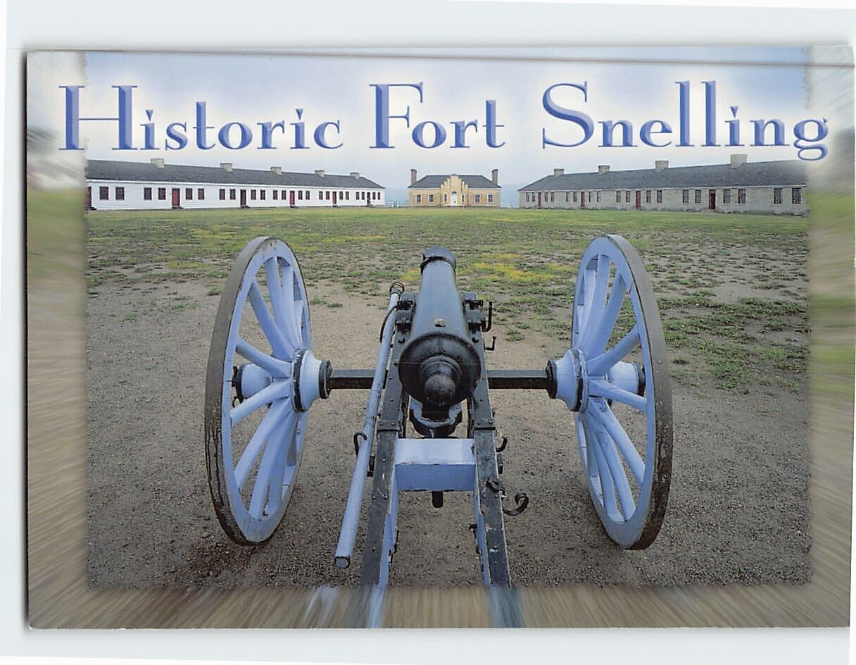 Postcard Historic Fort Snelling St. Paul Minnesota USA