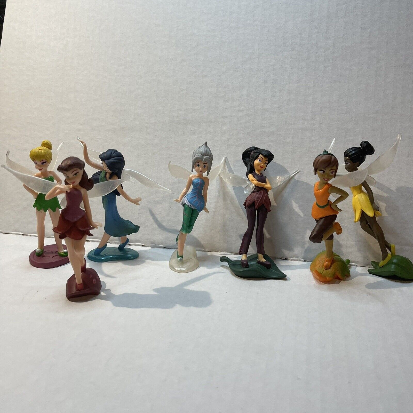 Disney Tinkerbell Fairy Playset Figures Now 7 pcs