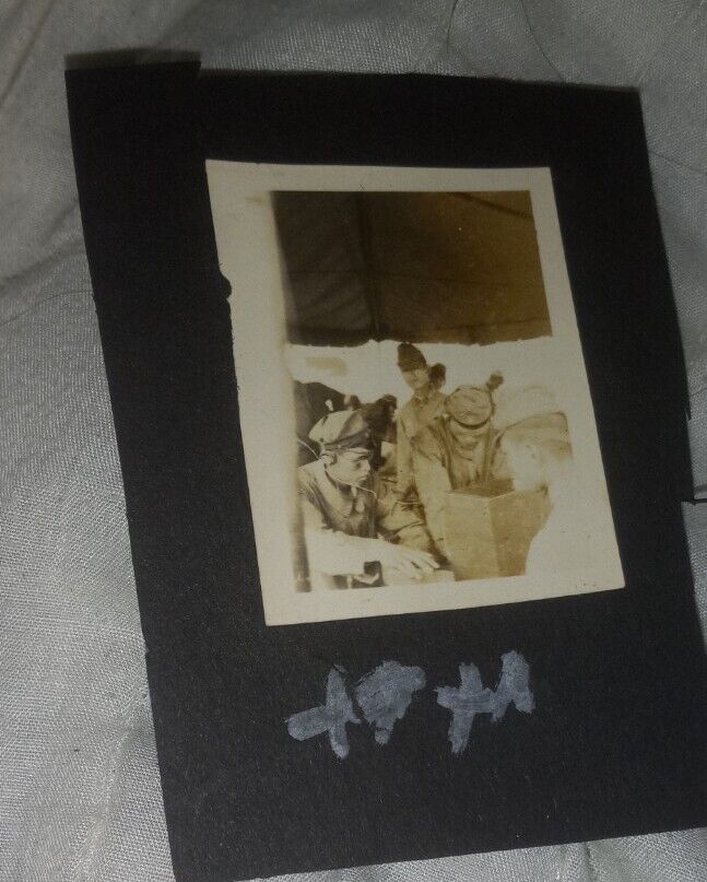 ORIGINAL WW2 JAPANESE Manchukuo Photo Ooak Found 