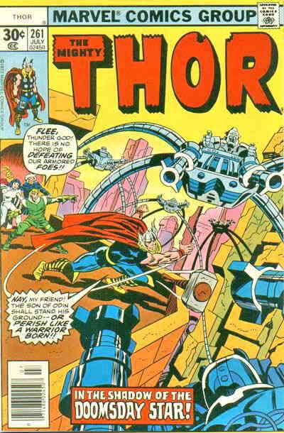 Thor #261 VF; Marvel | Walter Simonson July 1977 - we combine shipping