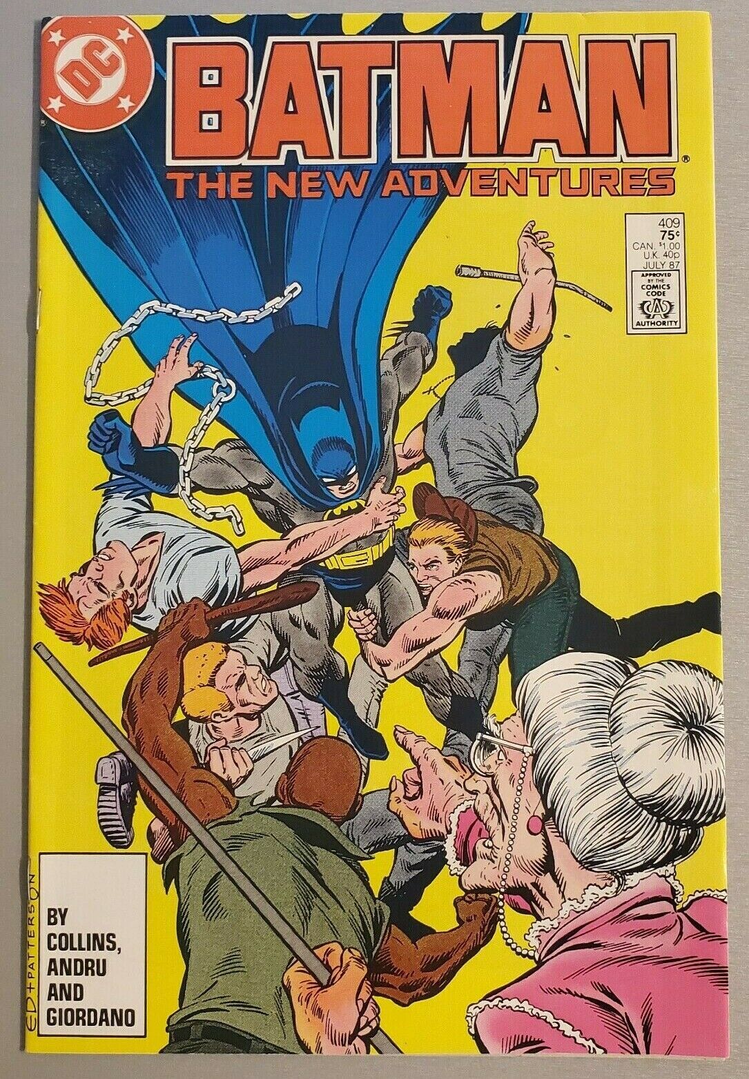 Batman #409 (1987) 1st Print Direct Edition DC Comic