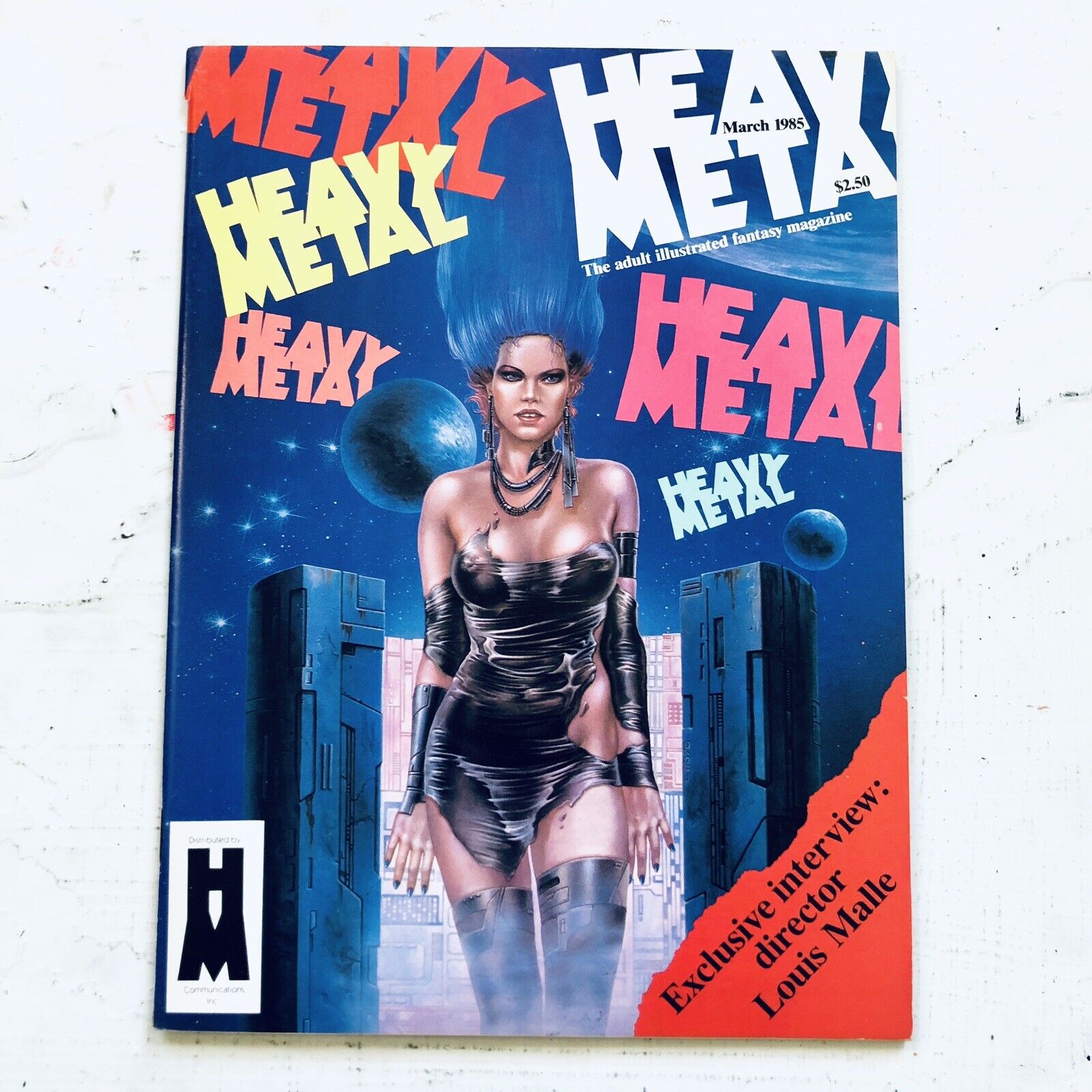 Heavy Metal || Vol. VIII No. 12 || March 1985 || Charles Burns || Geof Darrow